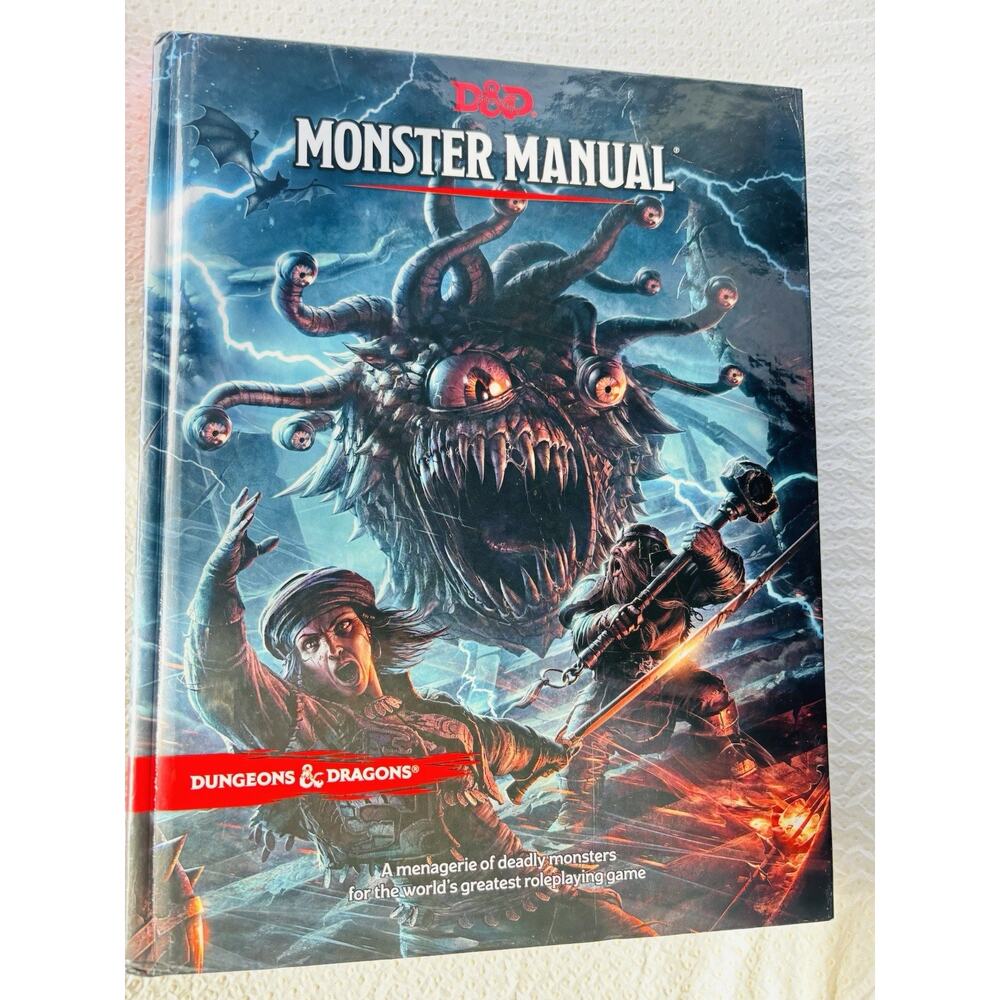 D&D 5th Edition Core Rulebook Monster Manual